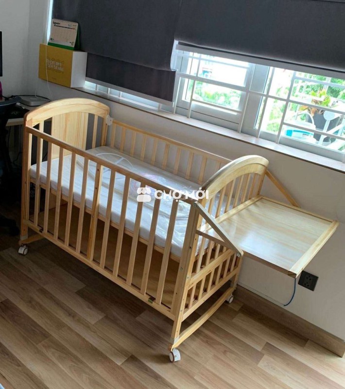 Cũi 2 tầng (tặng mùng)