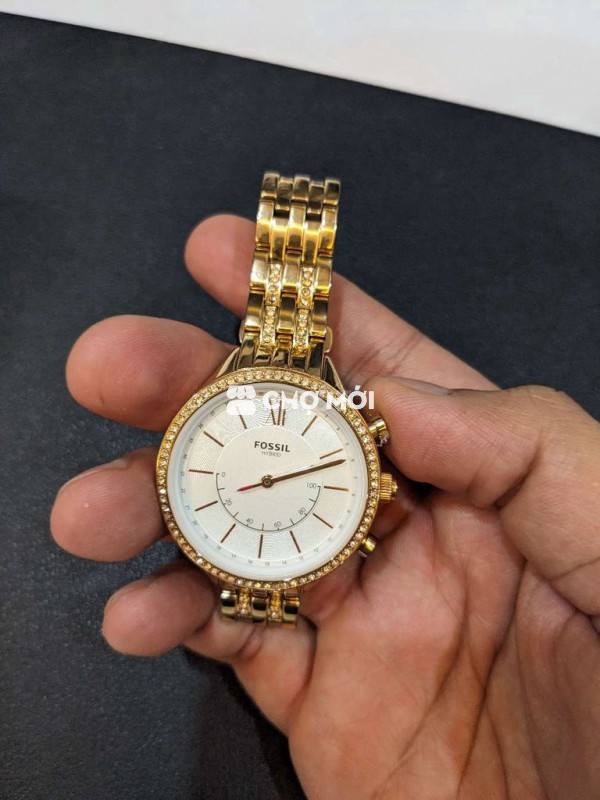 đồng hồ hybrid Fossil Q slim nữ