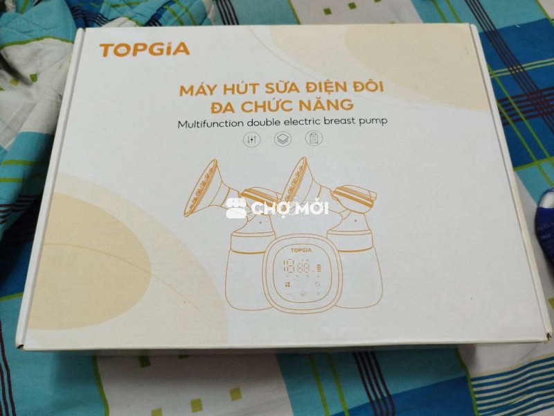MÁY HÚT SỮA ĐIỆN ĐÔI TOPGIA CÓ TÍCH ĐIỆN
