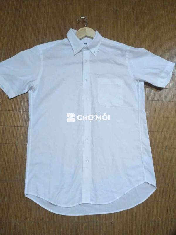 Sơ mi trắng tay ngắn Uni size M L Xl