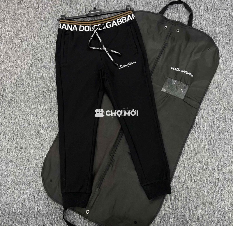 Quần Nam Jogger DG Đen