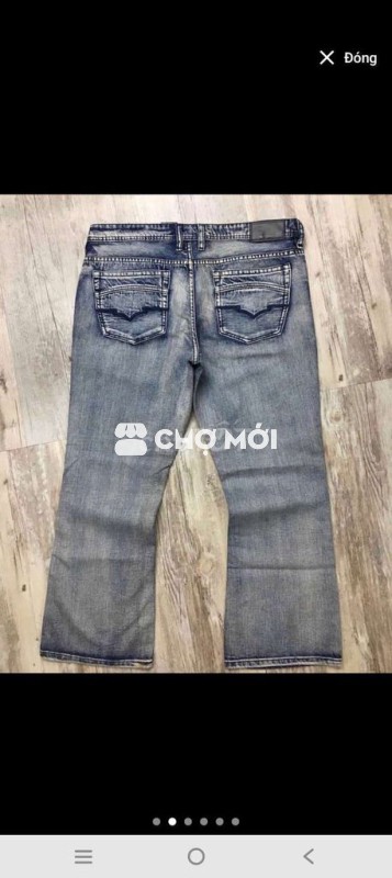 BUFFALO jeans 100%cotton wash,
Size 33-31