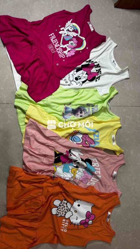 👗 Váy bé gái siêu dễ thương – Cotton mát lạnh
