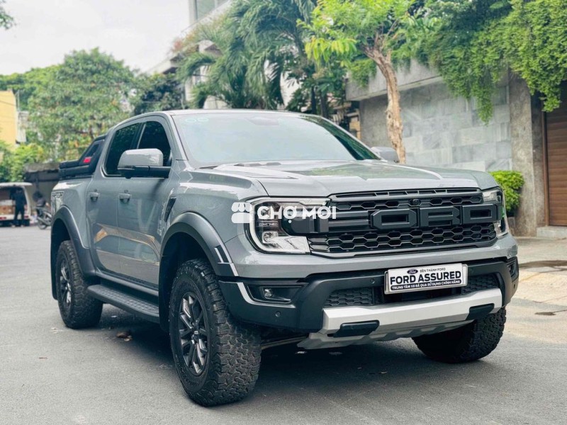 Ford Ranger Raptor 2024 Đi Lướt màu Xám Xi Măng