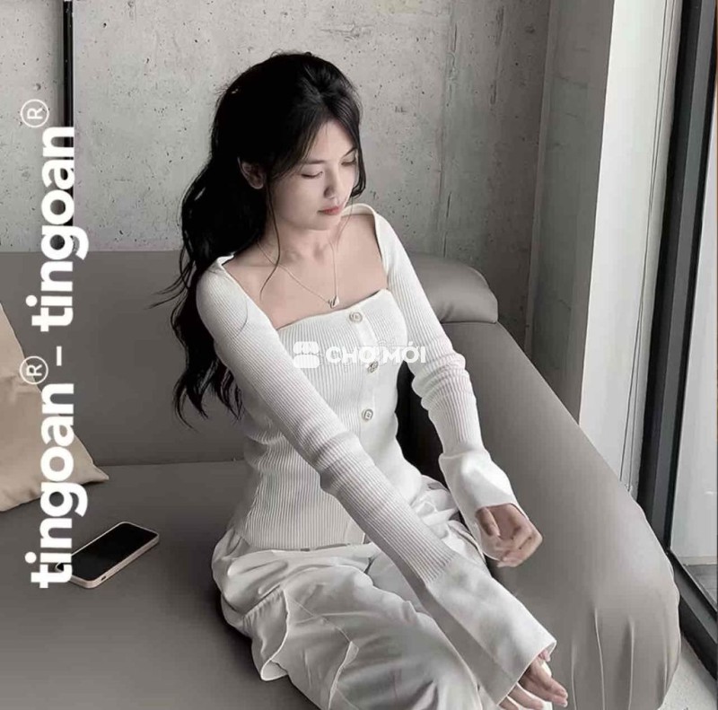 Set Áo Tingoan - Yao Cardigan Trắng