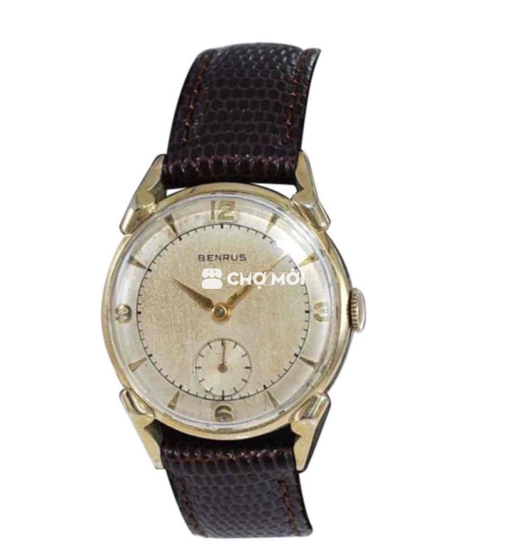 Benrus Yellow Gold Filled Mid Century All Original