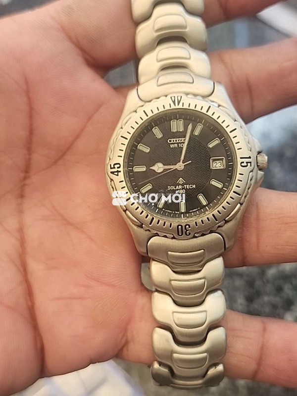 Đồng hồ Citizen Eco-Drive nam thép không gỉ
