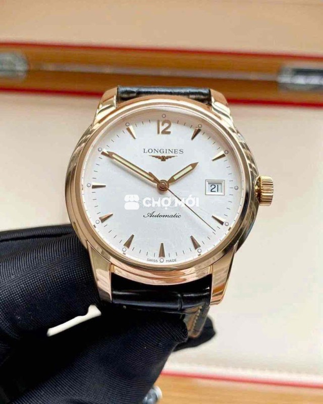 Longines Saint-Imier L2.763.8.72.3 vàng hồng 18k