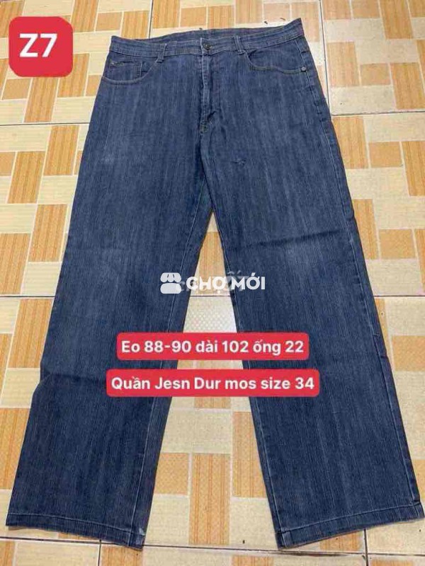 Quần Jean mos size 34
