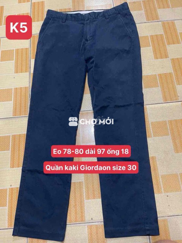 5 quần kaki size nhu hinh 150k 1c