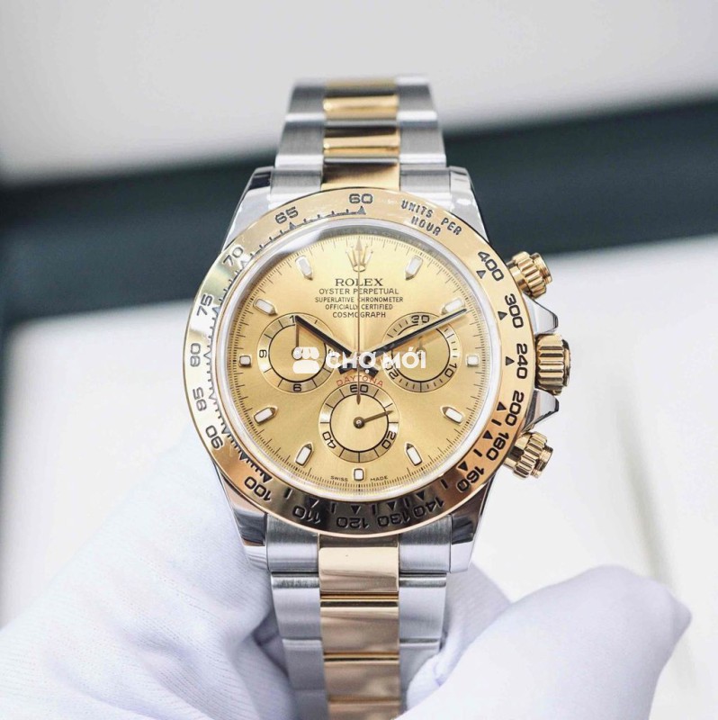 Rolex Yellow Rolesor Cosmograph Daytona Champagne