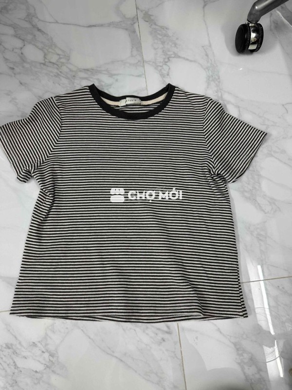 Áo babytee kẻ sọc chất len mỏng