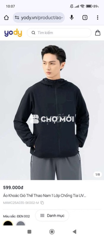 Áo Khoác Yody mới 99%