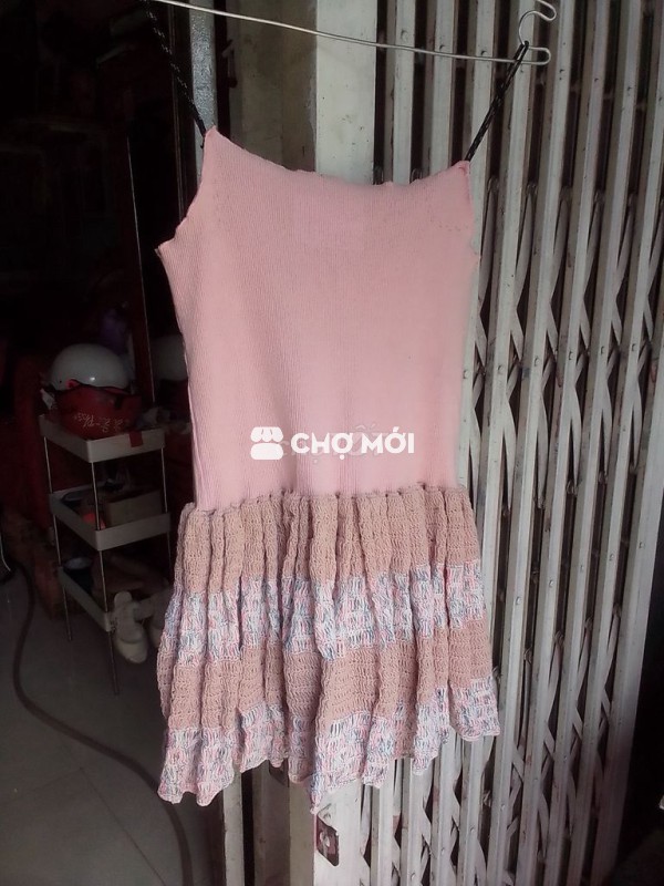 Đầm LEN Handmade Size 40KG-60KG