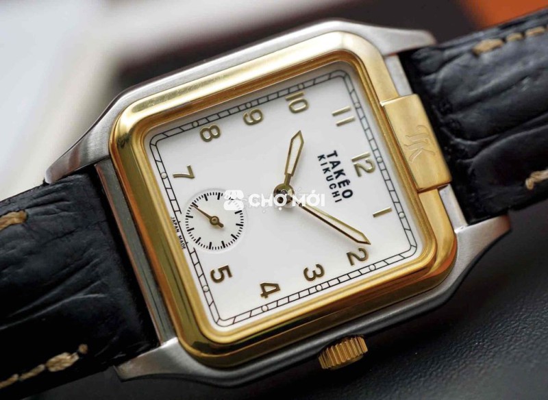 Đồng Hồ Vuông Takeo Kikuchi Made In Japan