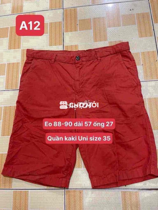 Quần kaki uni size 35