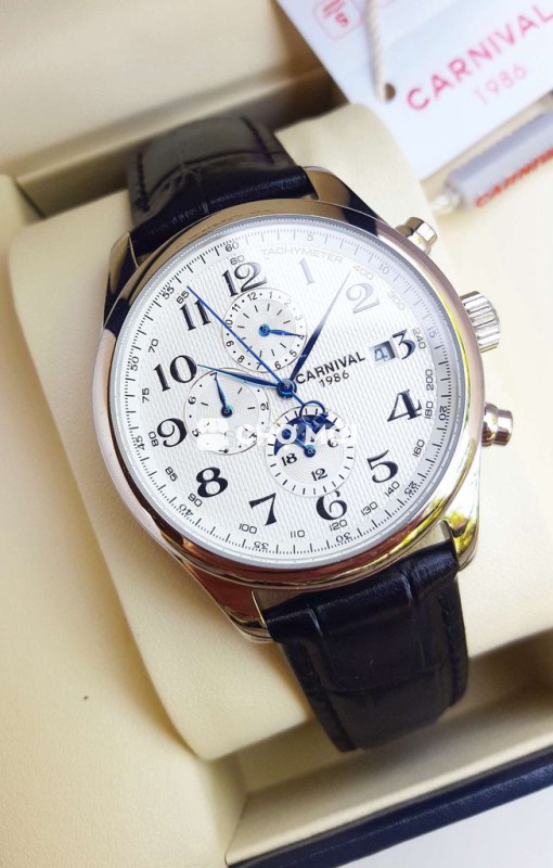 Carnival Moonphase Calender | Đồng Hồ Cơ Automatic