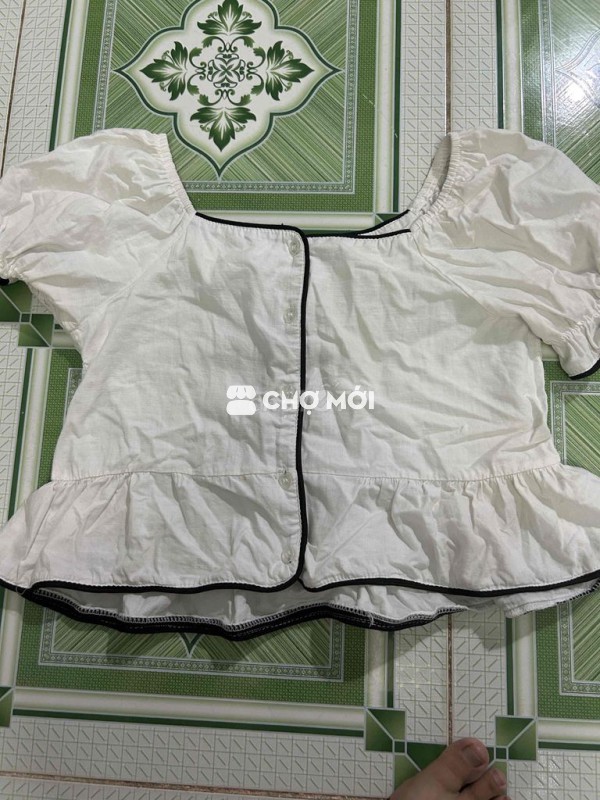 áo dáng ngắn xoè nữ freesize dưới 50kg
