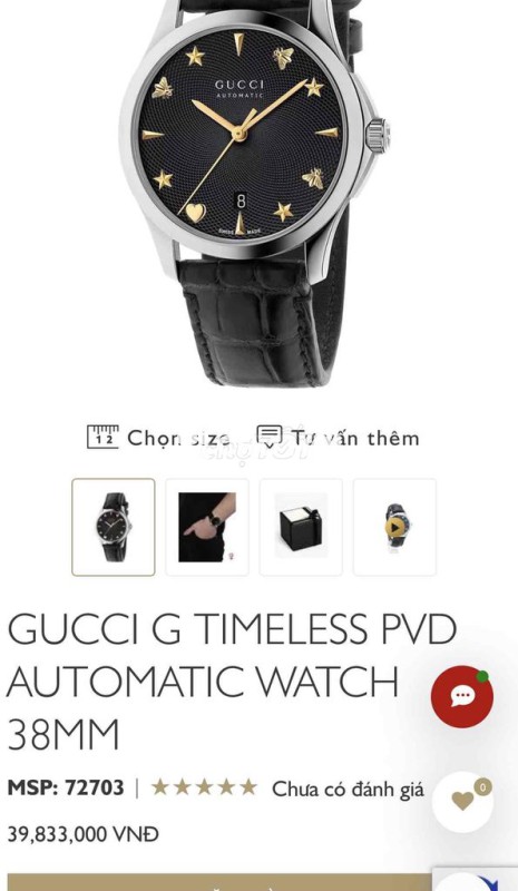 Đồng hồ Gucci Automatic chính hãng