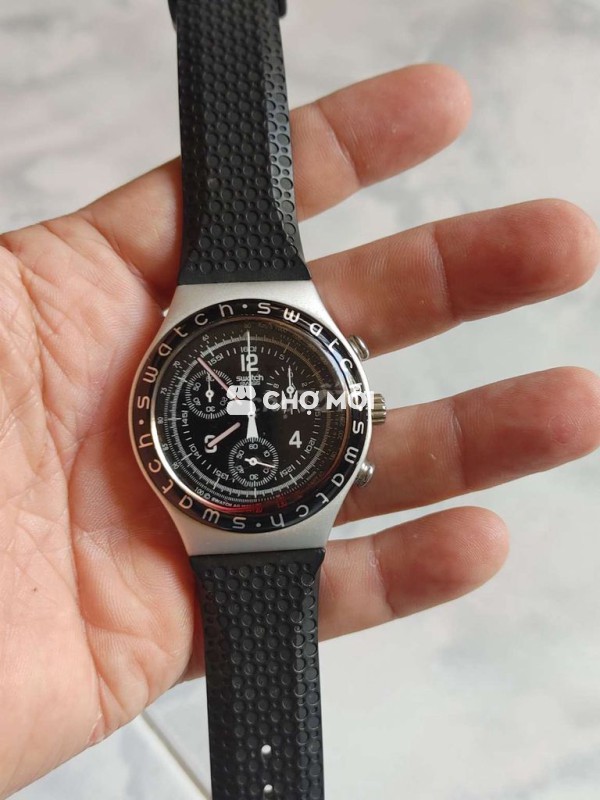 Swatch Thụy sĩ pin full 6kim vỏ nhôm
