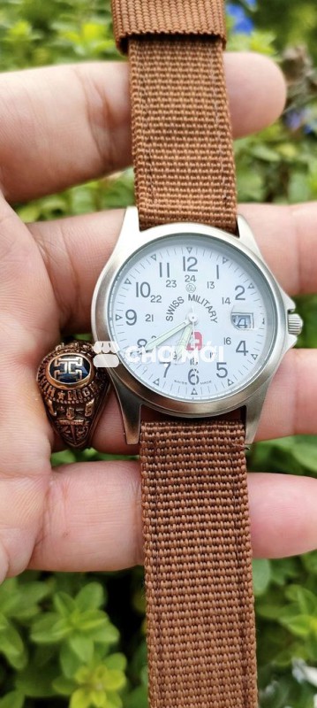 🇨🇭Đồng hồ SWISS MILITARY Quartz.Size 36mm