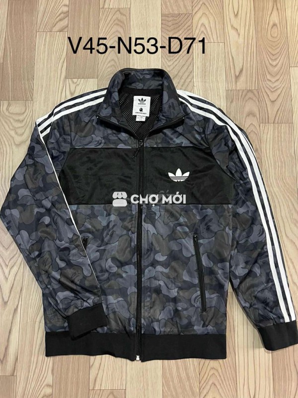 Khoát adidas x bape