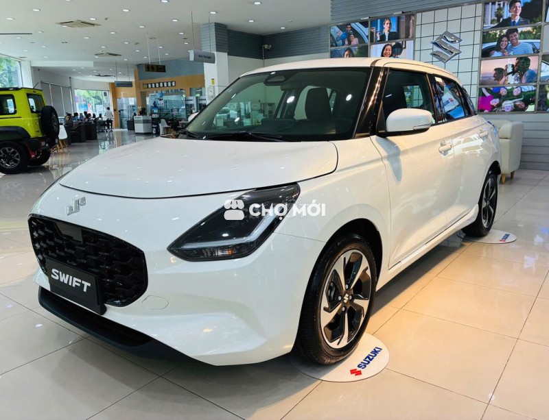 Suzuki Swift Hybrid 2025 - Màu Trắng giao ngay