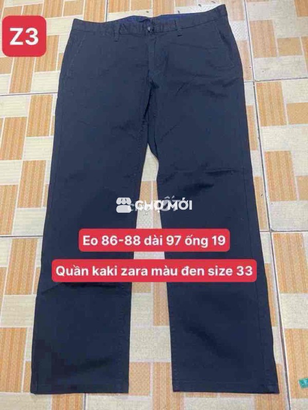 Quần kaki zara size 33