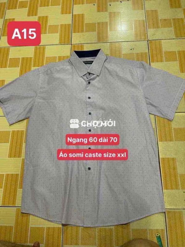 Áo somi caste size XXL