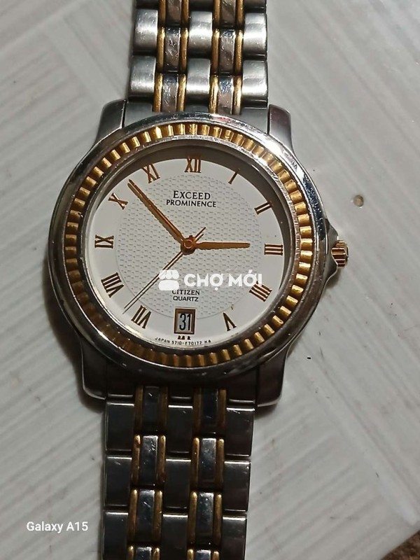 CITIZEN vien vang 18k