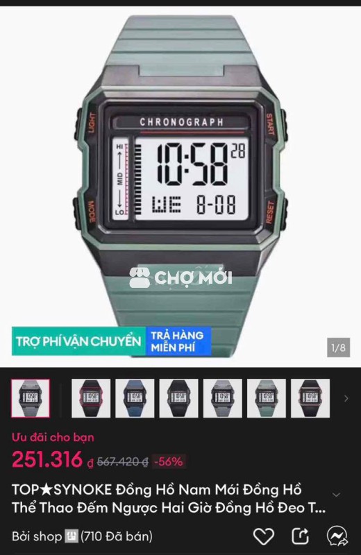 thanh lý combo 2 đồng hồ điện tử