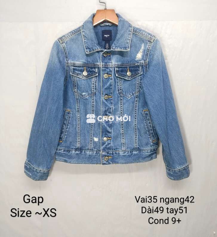 Khoác jeans GAP