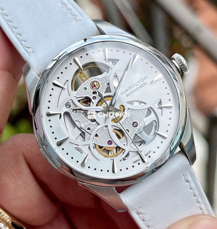 HAMILTON JAZZMASTER VIEWMATIC SKELETON H32405811