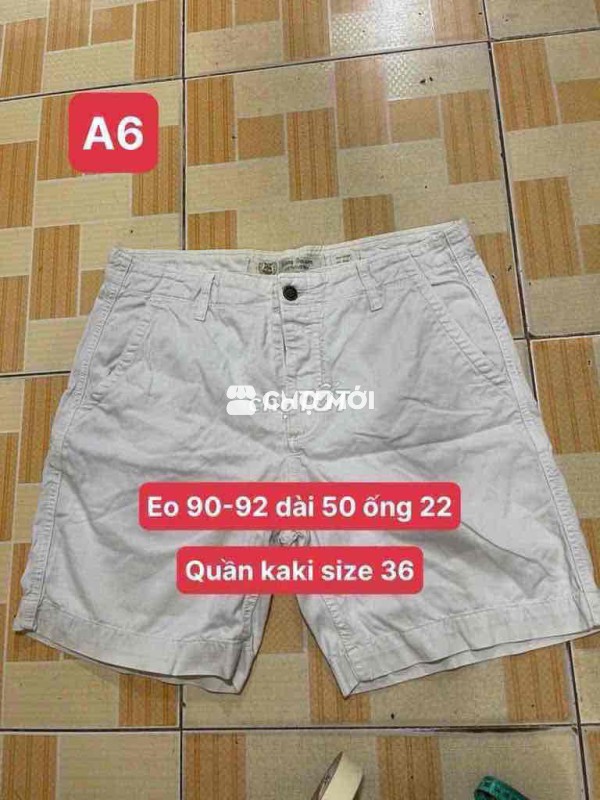 Quần kaki size 36