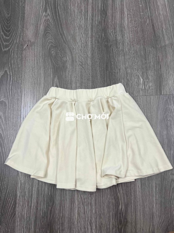 Chân váy be sz S new 99%