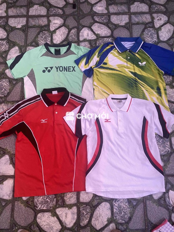 áo cầu lông yonex , mizuno , butterfly chính hãng