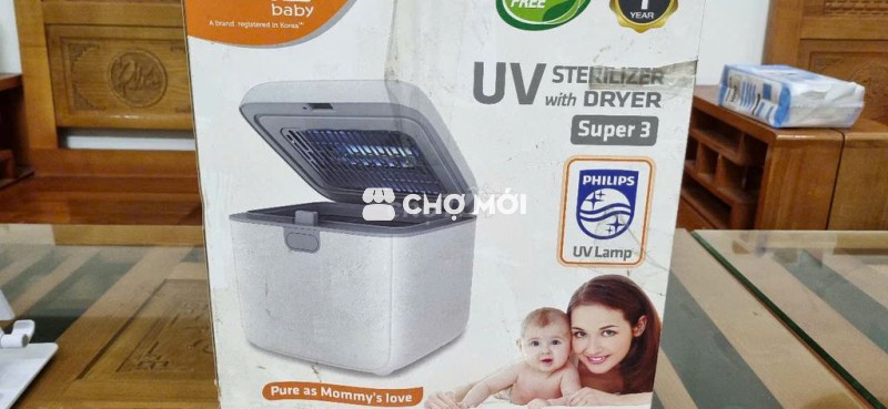 Máy tiệt trùng bình sữa cho bé