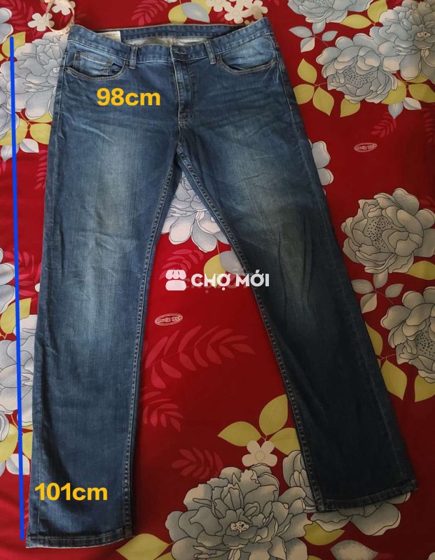 Quần jean nam Hàn Quốc bigsize