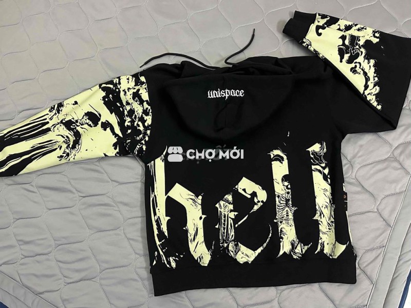 Áo Hoodie Nỉ Local Brand UNISPACE unisex from rộng