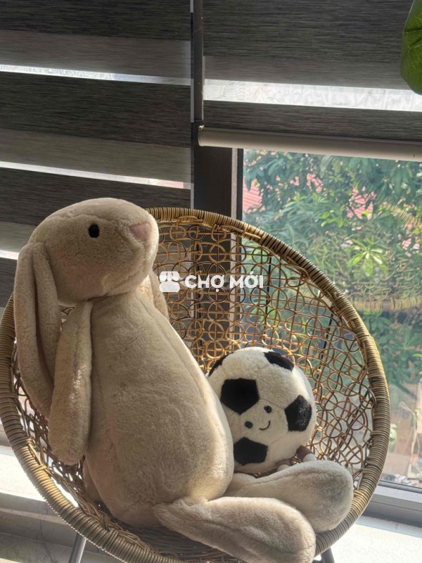 Gấu bông thỏ tai dài Jellycat 40cm cho bé