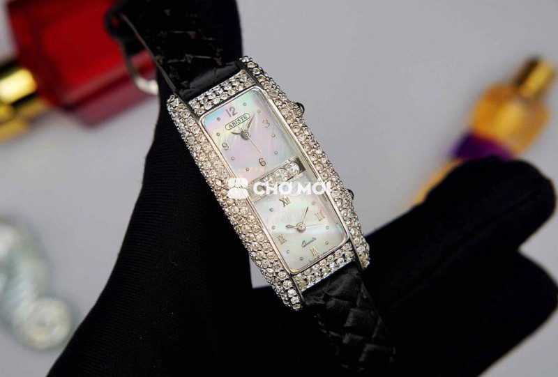 Đồng Hồ Abiste Dual-Time Crystal Rectangular