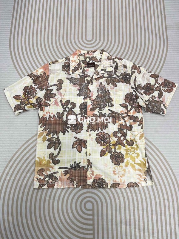 Sơ mi Haiwaii size L Số đo: vai 47, ngực 59, dài 7