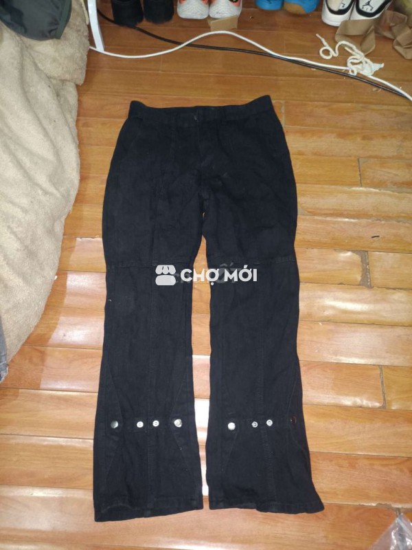 Quần jean ống loe có khóa ở dưới cực chất m65-m7