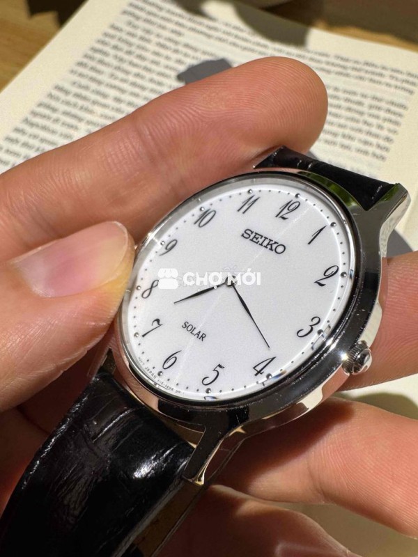 Seiko Solar 38mm mới mua 1 tuần bán lỗ hơn 1 nửa