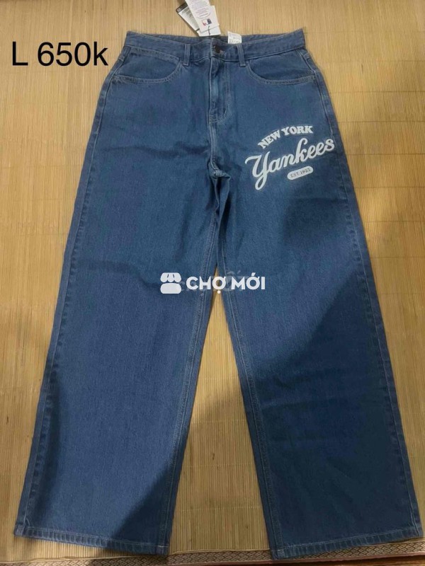 pass quần jean mlb new chính hãng