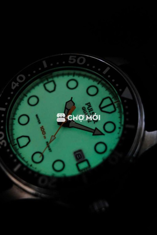 Đồng hồ Pulsar diver full dạ quang cool ngầu