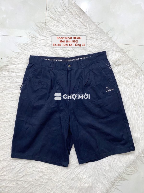 Short Nhật hiệu HEAD, size 32