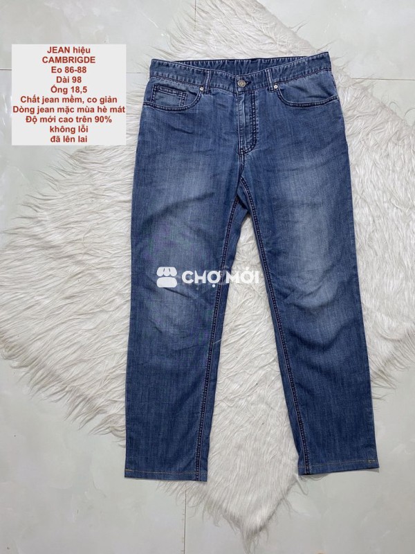 Quần jean hiệu Cambridge, size 33