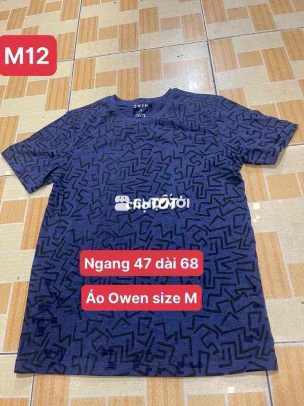 2 áo Owen size M. 150kn/2c