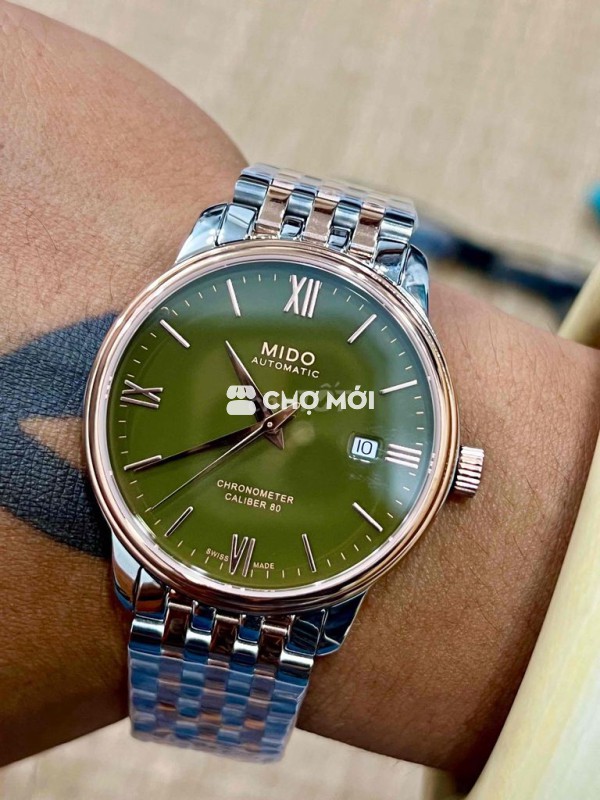 Mido chronograph caliber 80 auto sz40 pass rẽ